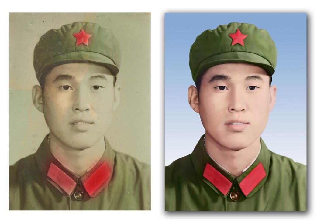 凤岗镇破损照片修复-18
